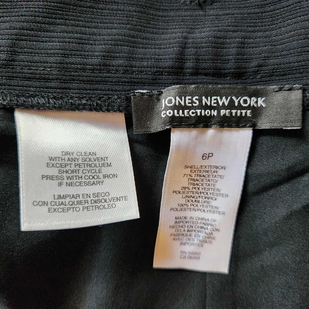 Jones New York Pants, Dark grey, 6P